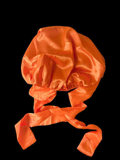 Orange Tie Unisex (Adult Bonnet)