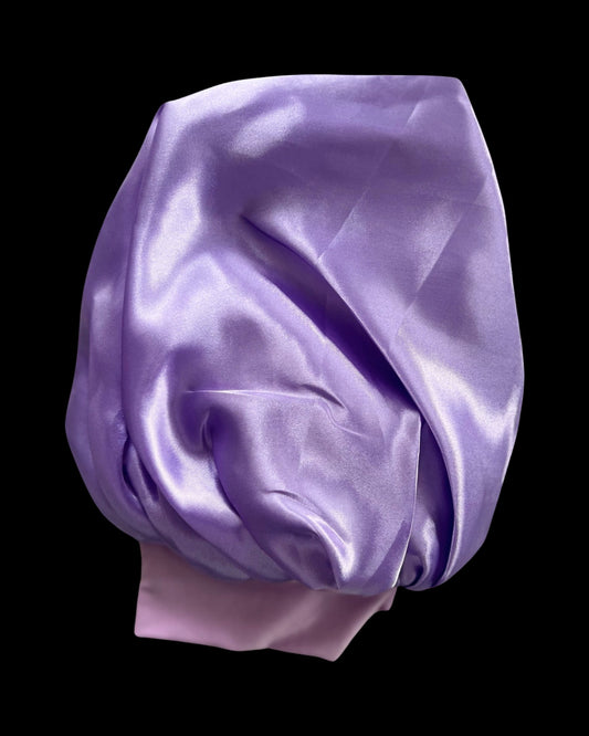 Purple Tie (Kids Bonnet)