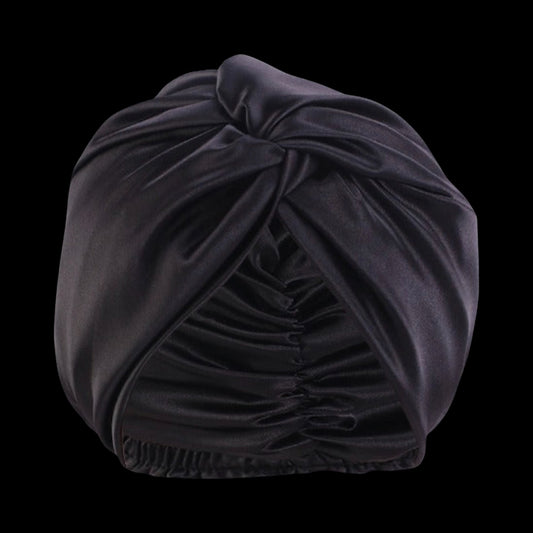 Black Turban (Satin)