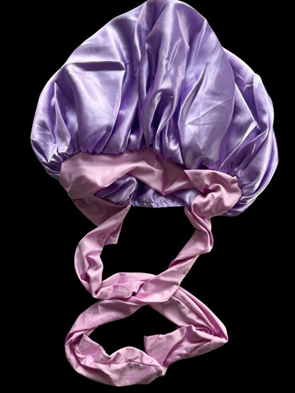 Lavender Purple Tie (Adult Bonnet)
