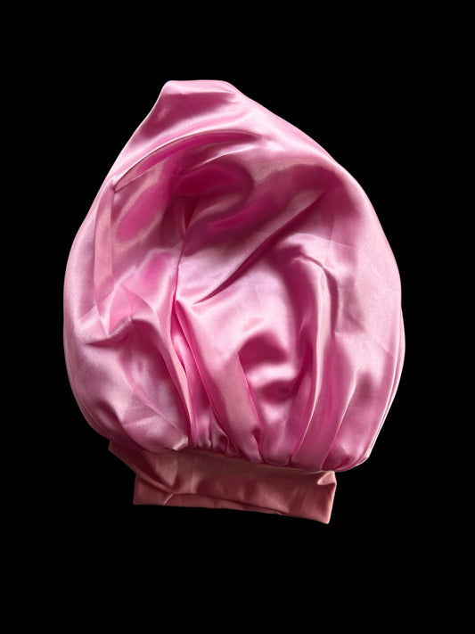 Pink Tie Bonnet